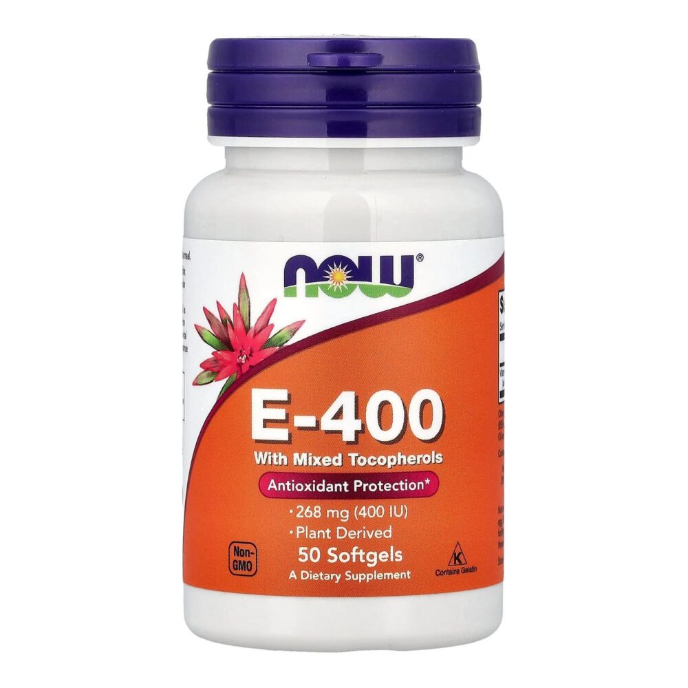 NOW E-400 MIXED TOC 50 капсул